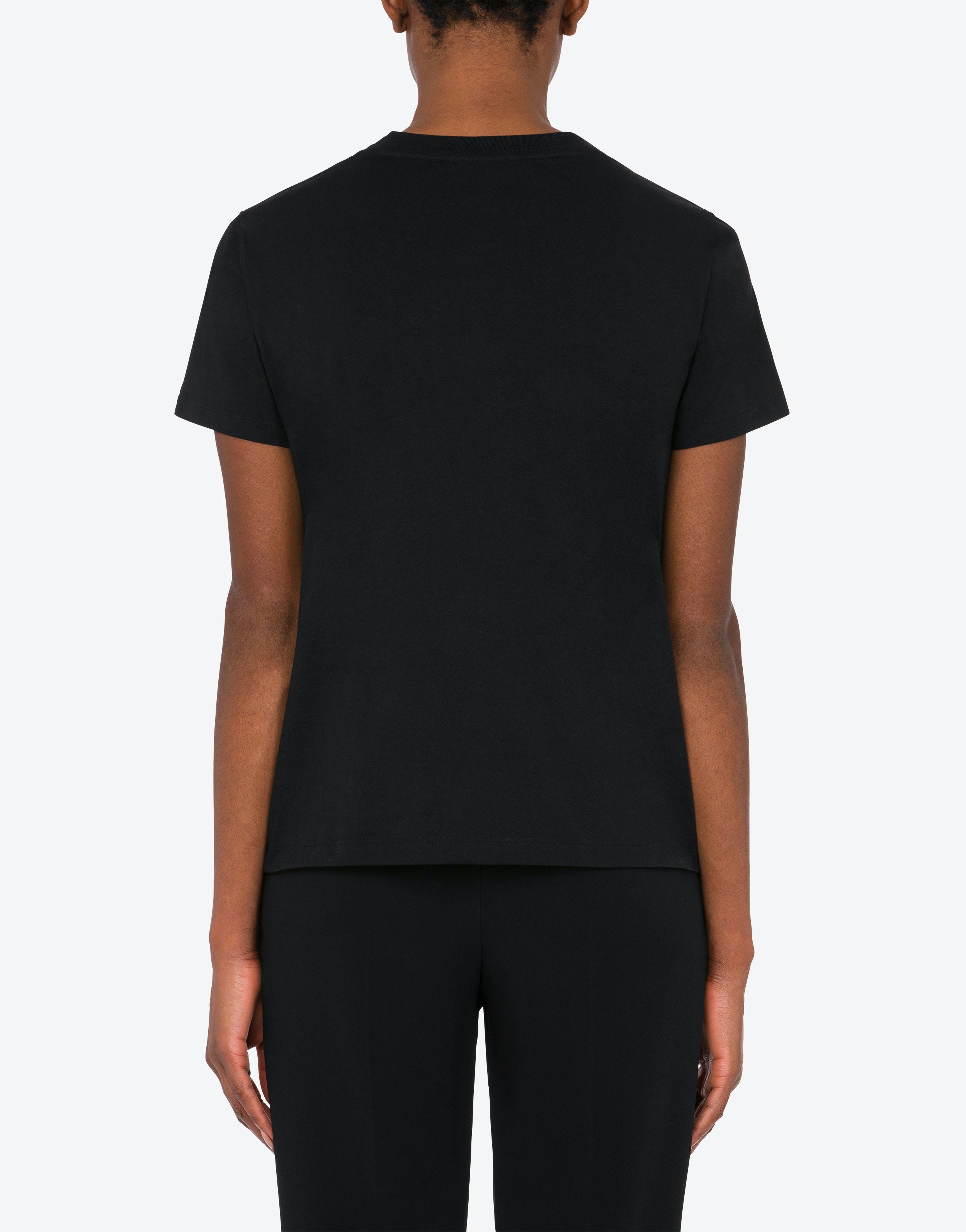 EMBELLISHED LOGO ORGANIC JERSEY T-SHIRT - 3