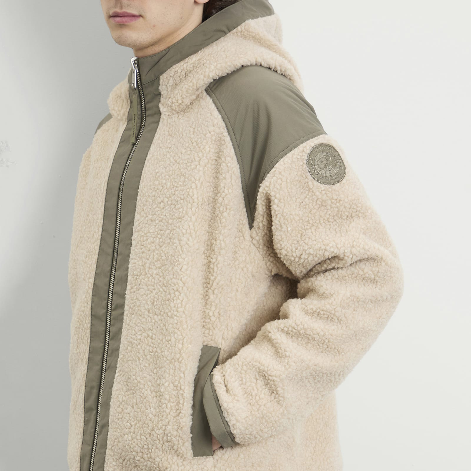 Canada Goose Alberni Reversible Fleece Bomber Jacket - 7