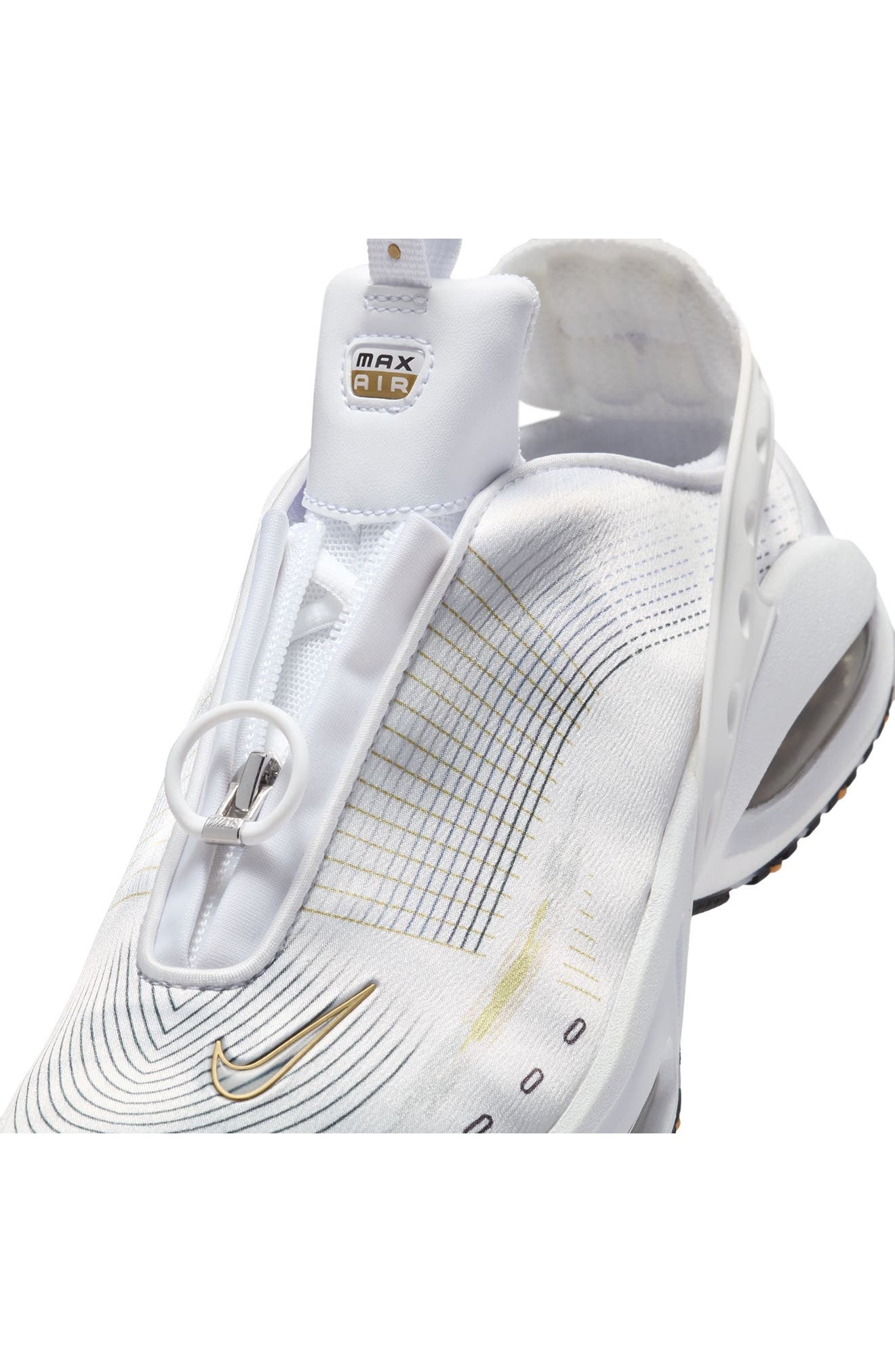 Nike Air Max Craze Sneaker in White/Gold/Black/Copper at Nordstrom - 8