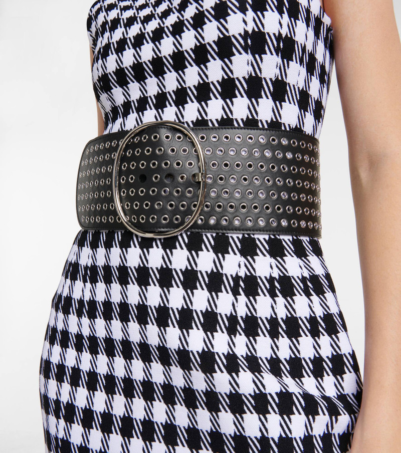 Alaïa Embellished leather belt outlook
