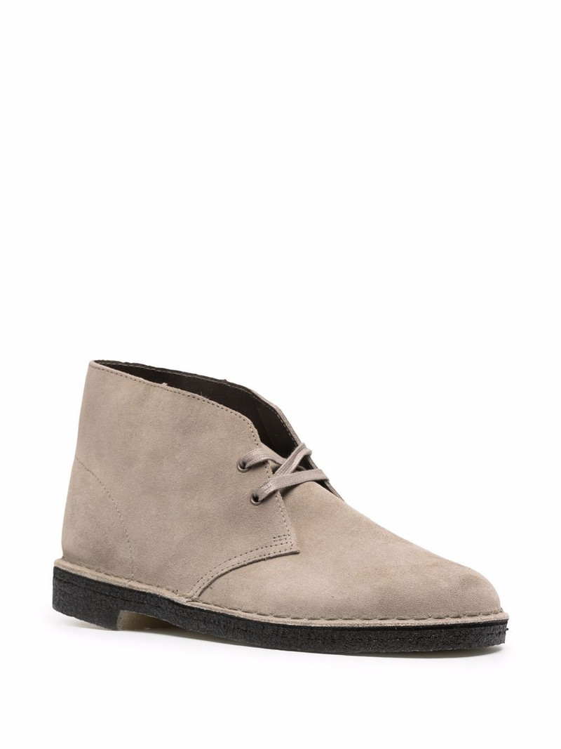 Clarks Originals lace-up suede boots outlook