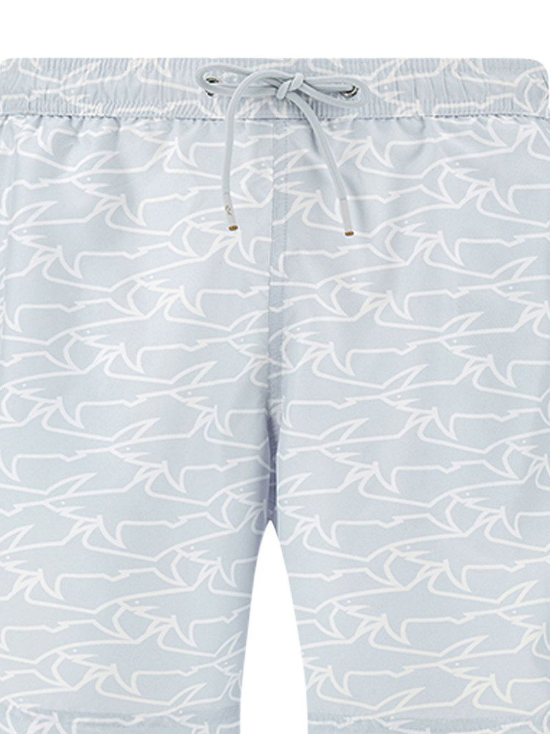 Paul & Shark Sharks Waves print swimwear outlook