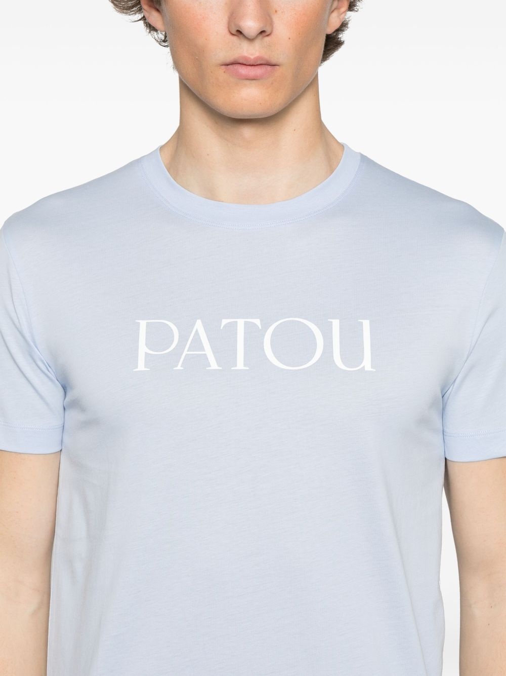 logo-print organic cotton T-shirt - 5
