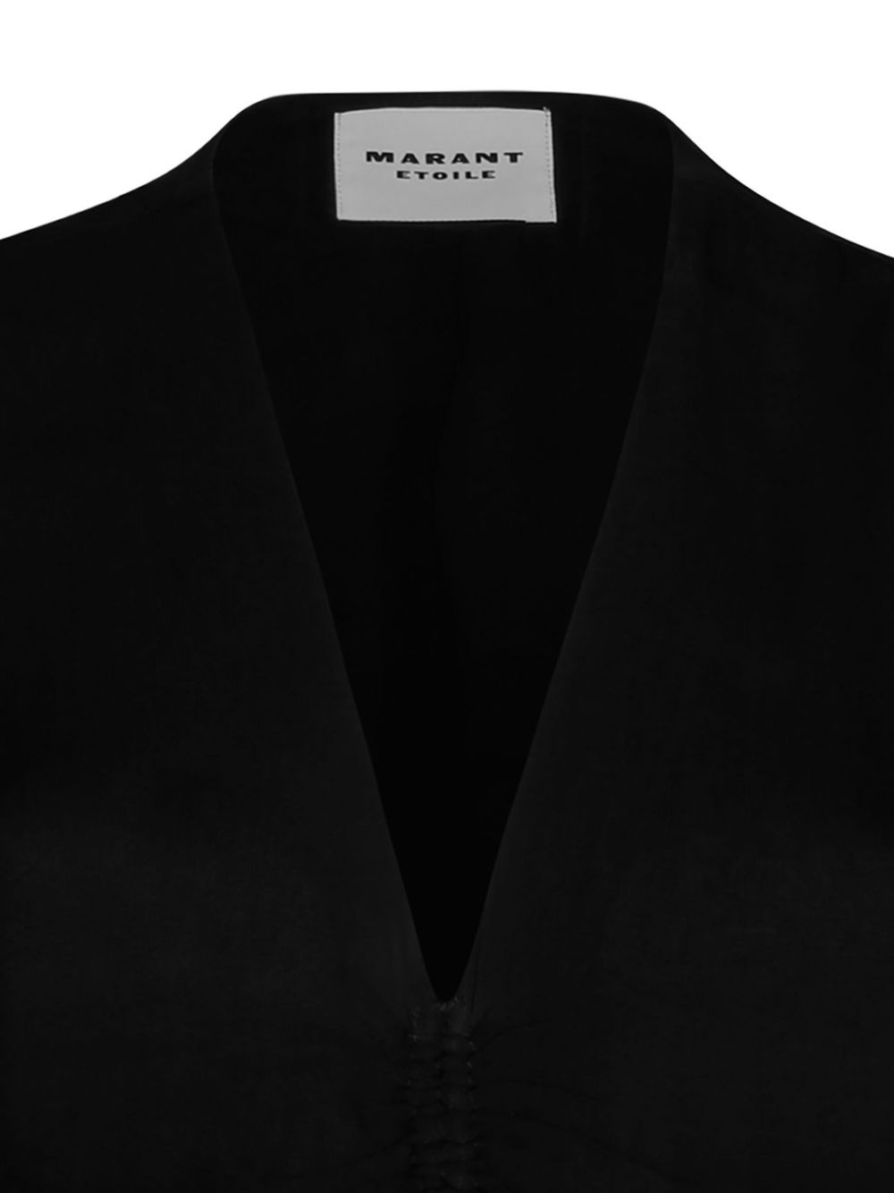 v-neck dress - 3