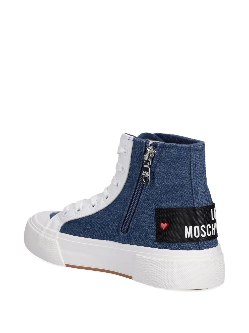 logo-patch sneakers - 3