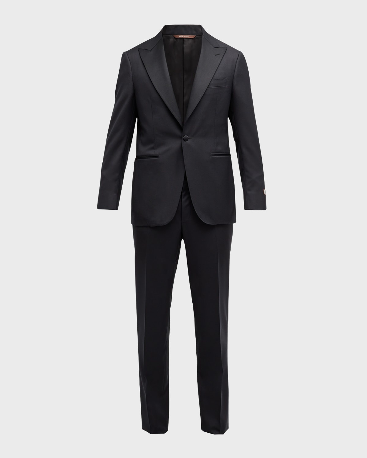 Men's Wool Diamond Weave Tuxedo - 10