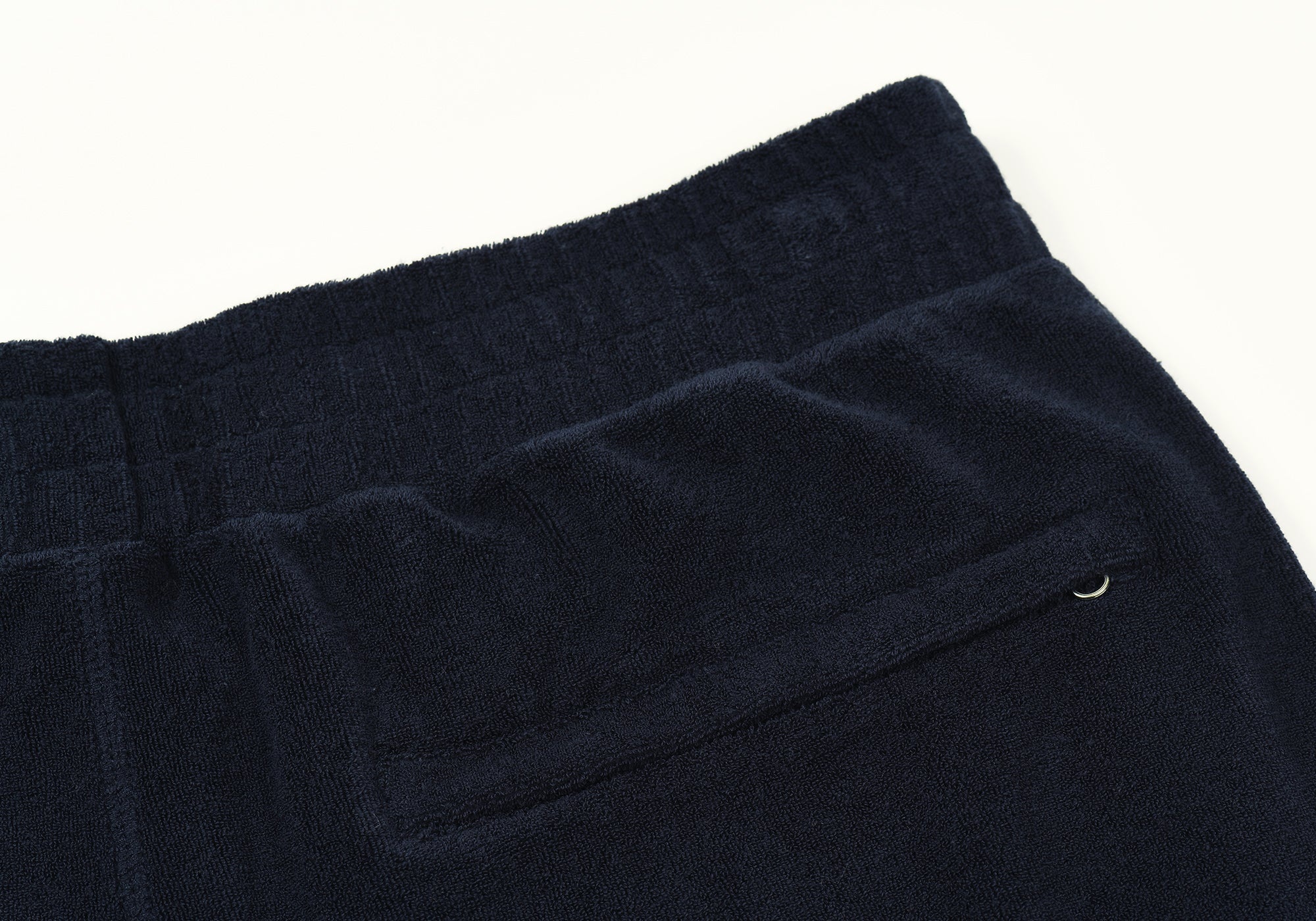 TOWELLING SHORTS NAVY - 4