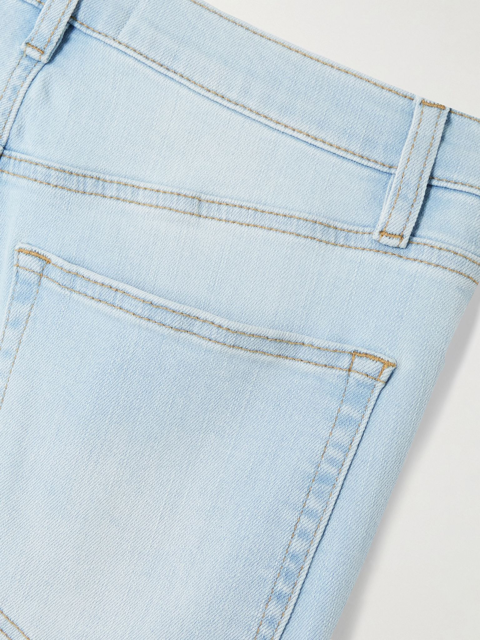 Reboot Crop stretch high-rise bootcut jeans Light denim - 6