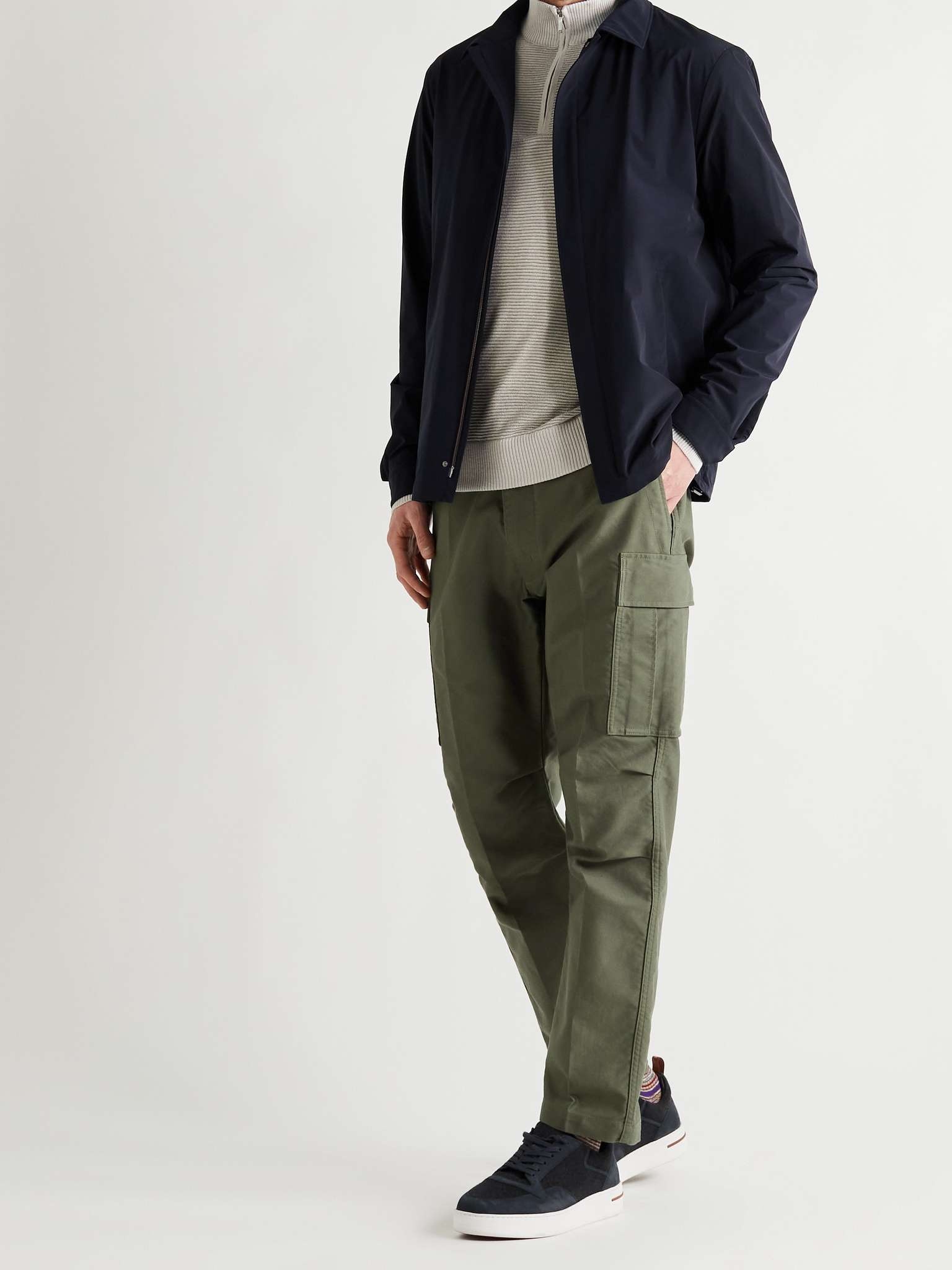 Stretch-Shell Bomber Jacket - 2