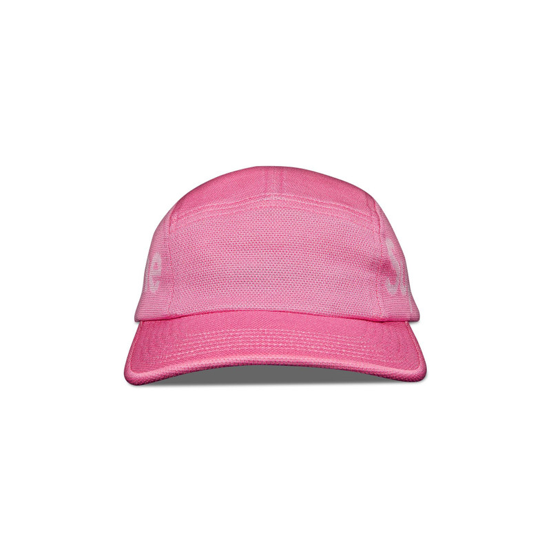 Supreme Jacquard Pique Camp Cap 'Pink' - 1