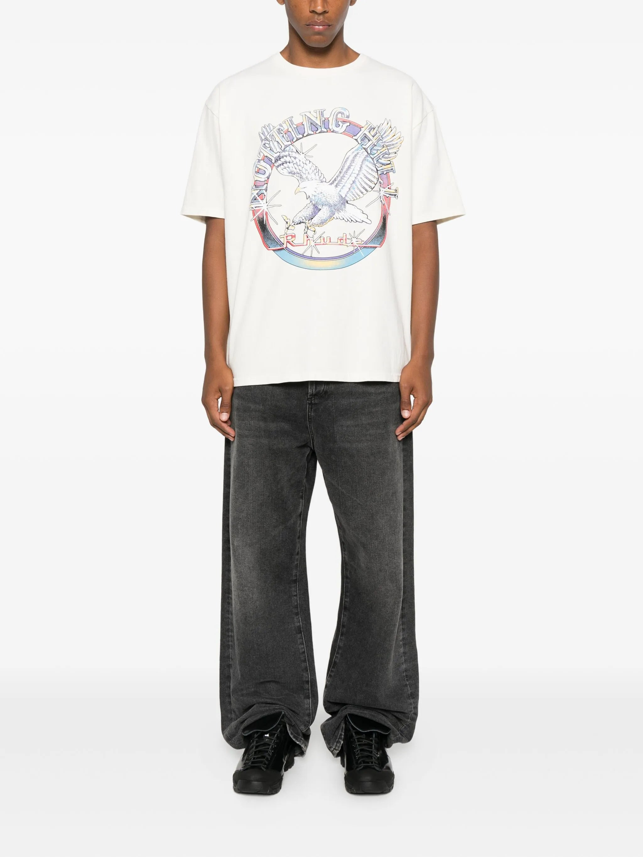 Rhude Graphic-print T-shirt - 4