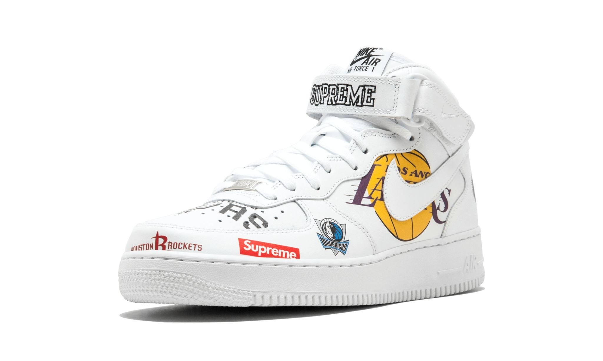 Air Force 1 MID 07 / Supreme "NBA" - 4