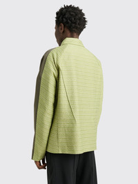 ジャケット・アウター KIKO KOSTADINOV Tonkin Contrast Jacket Kiko Kostadinov KIKO KOSTADINOV TONKIN CONTRAST JACKET GREEN