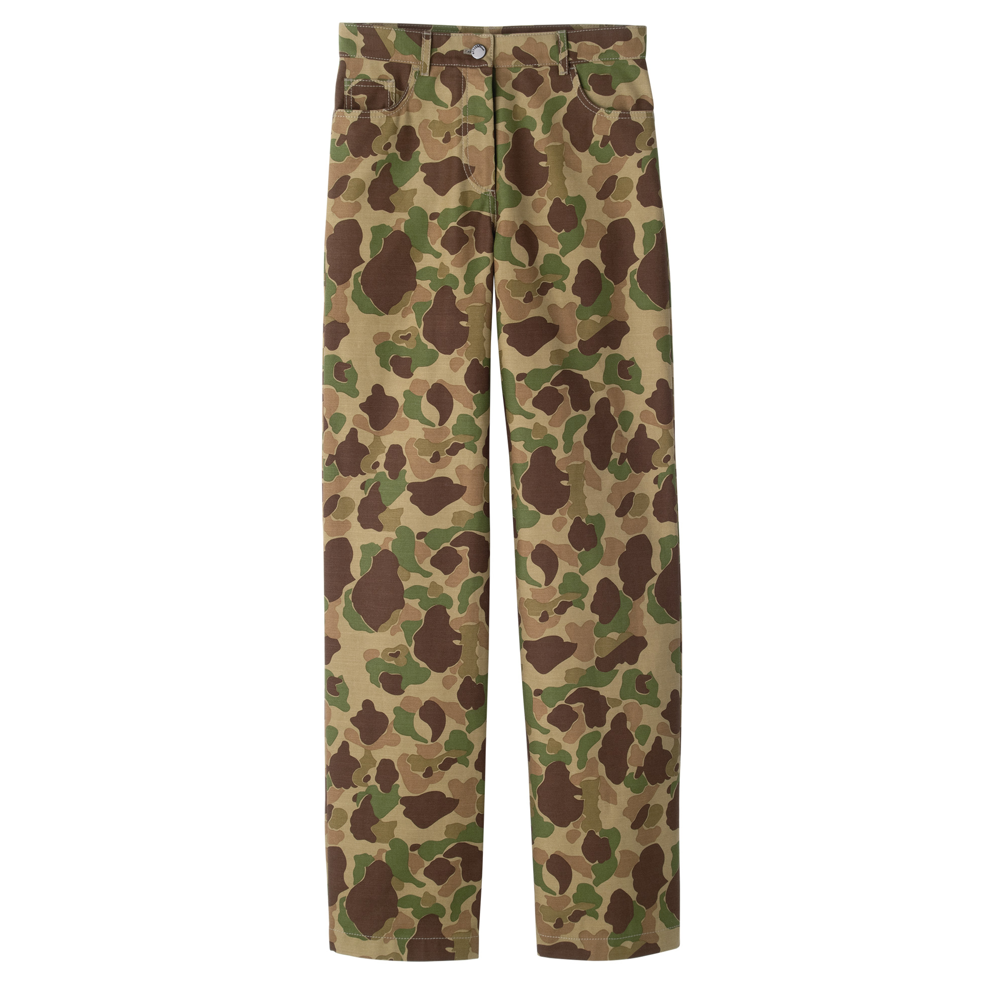 Fall-Winter 2023 Collection Trousers Khaki - OTHER - 1