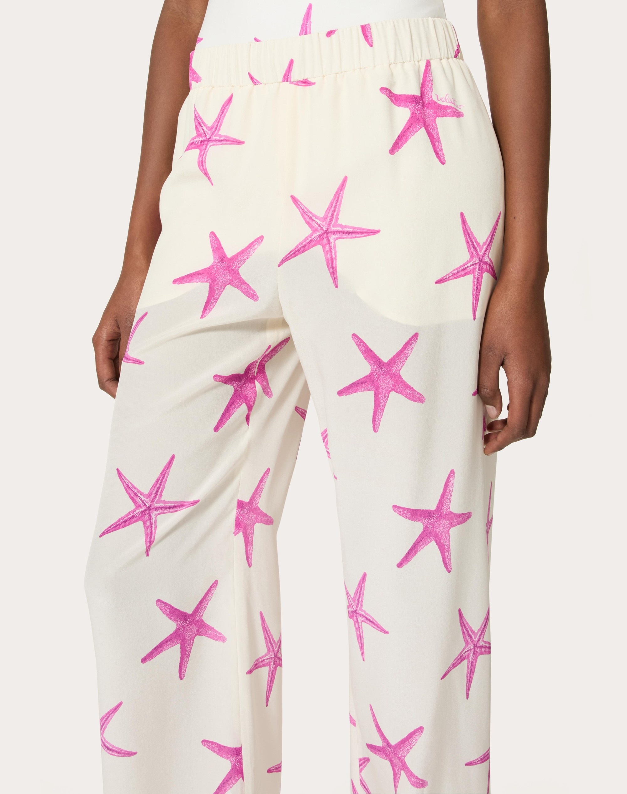 STARFISH CREPE DE CHINE PANTS - 5