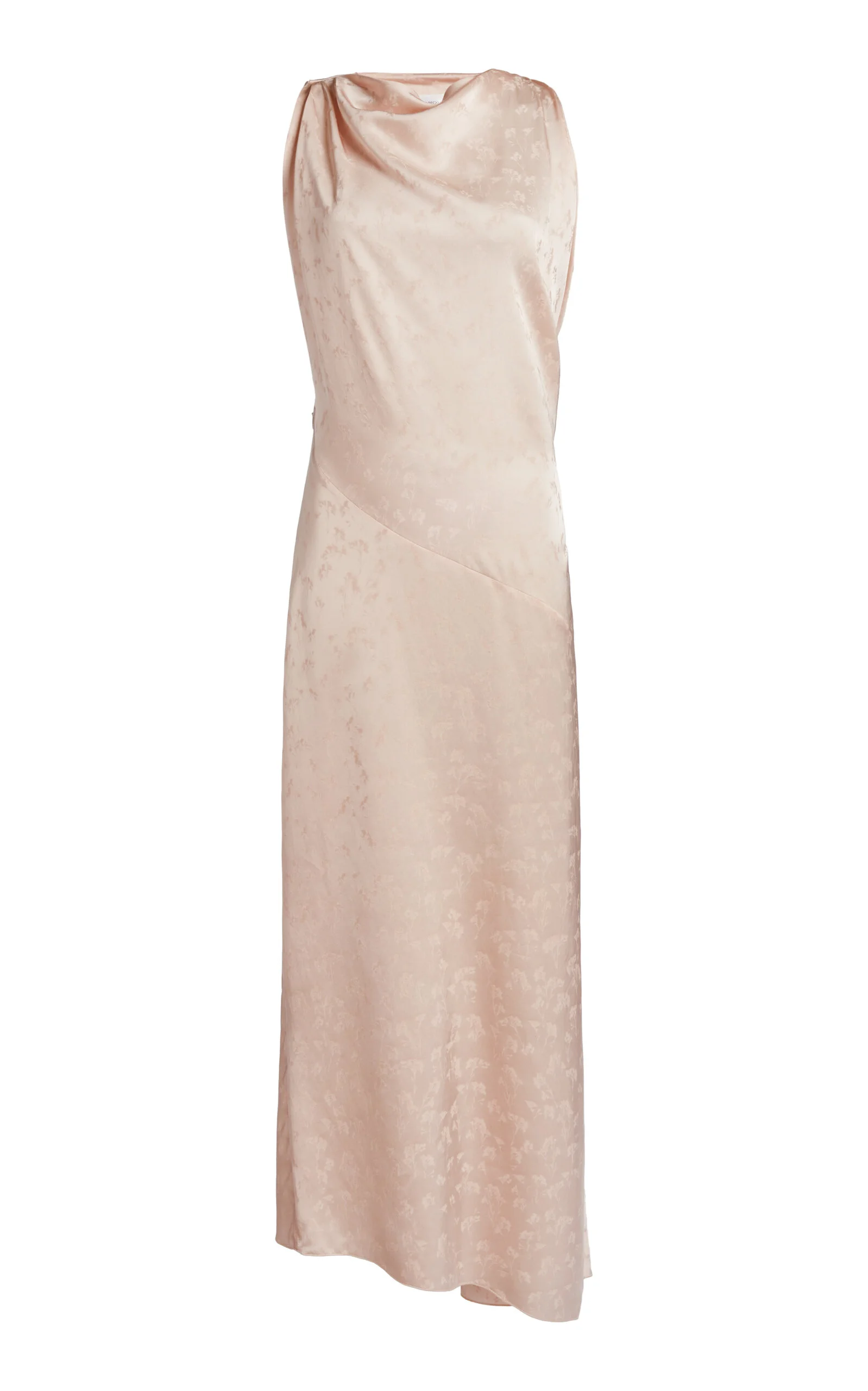 Twist Cowl-Neck Midi Dress light pink - 1