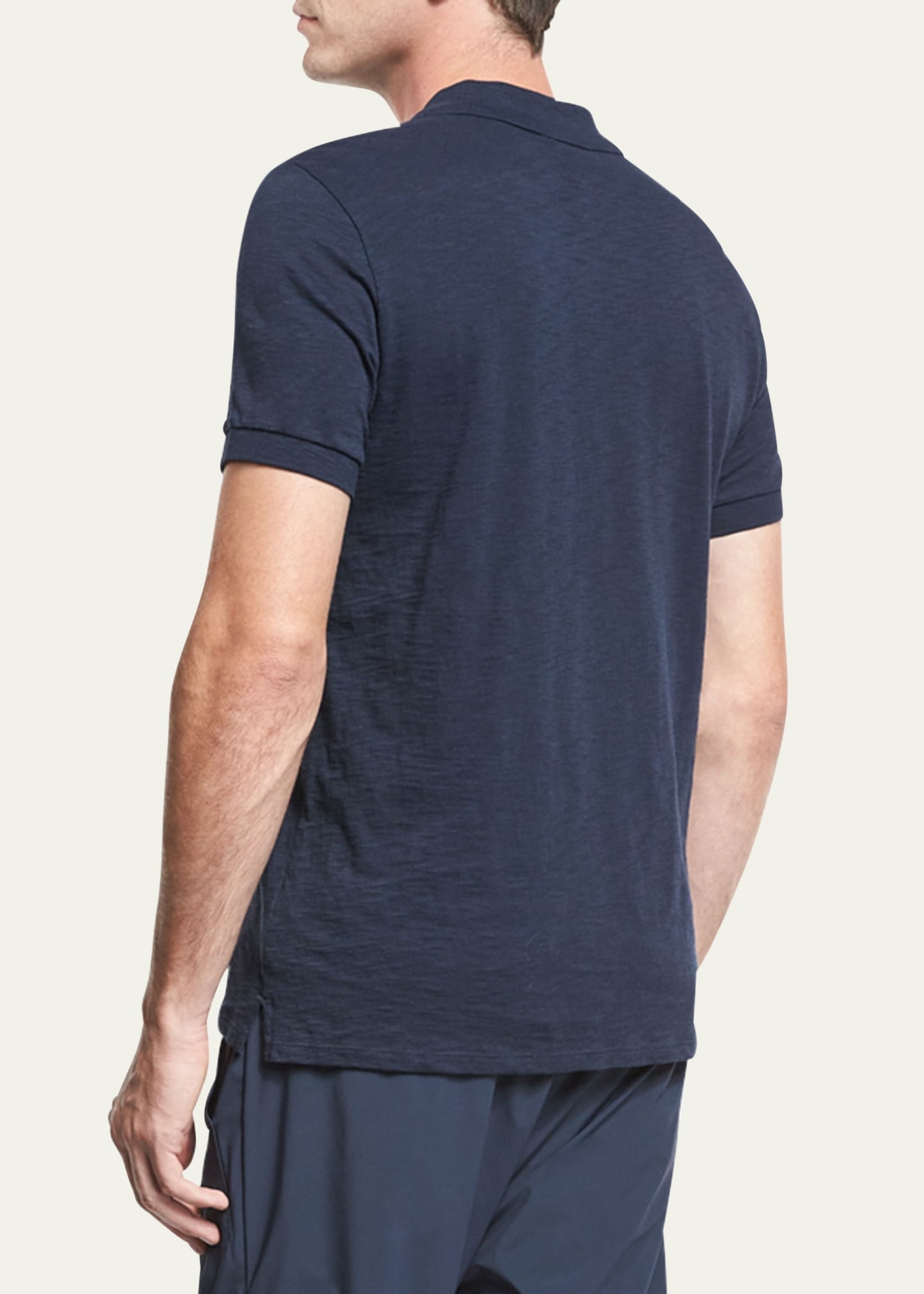 Classic Slub Cotton Polo Shirt - 3