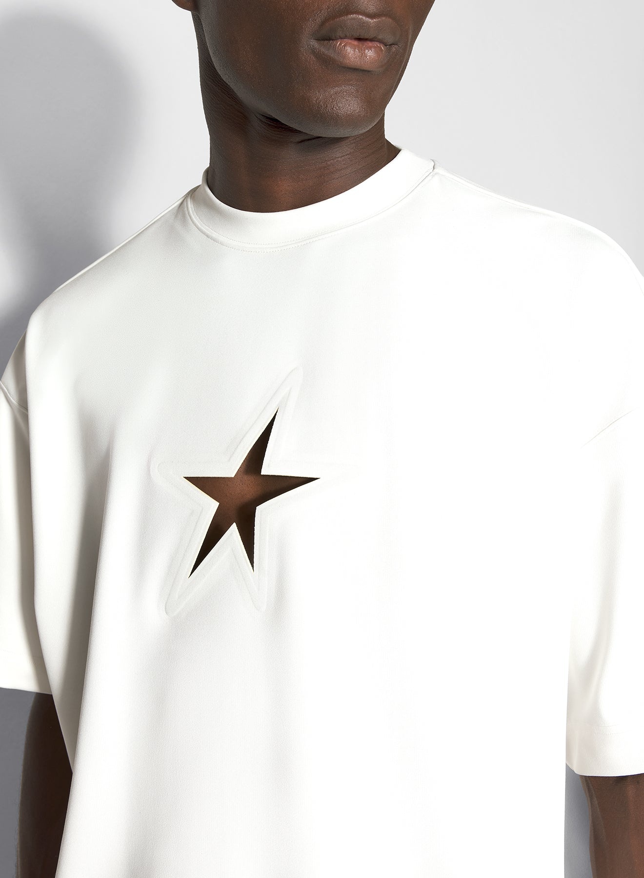 white star oversized t-shirt - 3