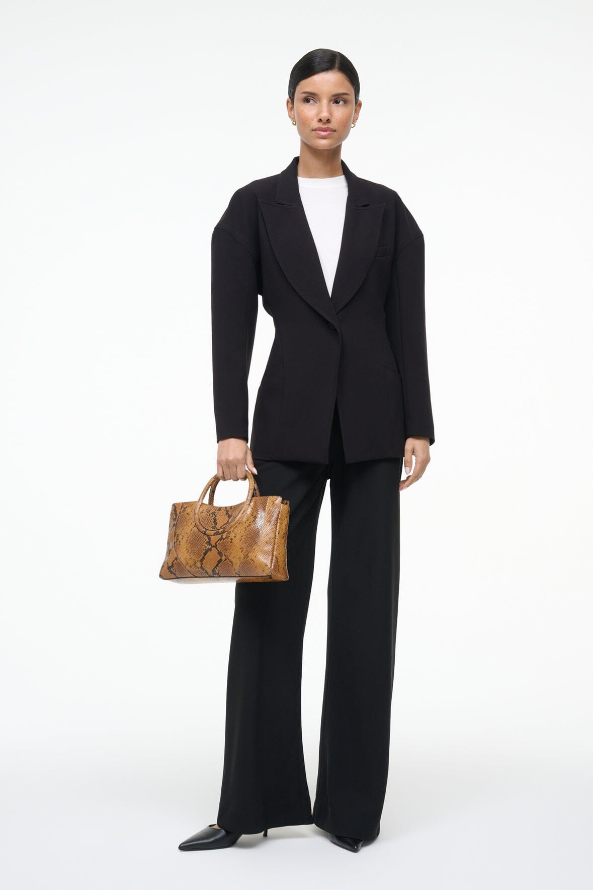 STAUD COLE BLAZER BLACK - 3