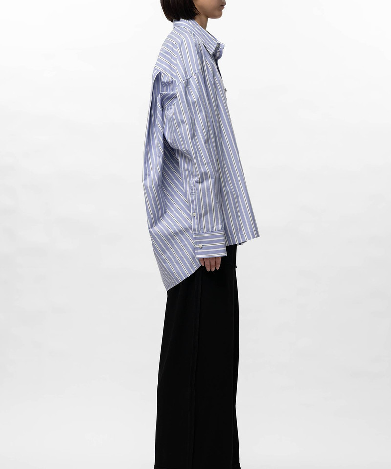 Leon Embroidery Stripe Shirt 19