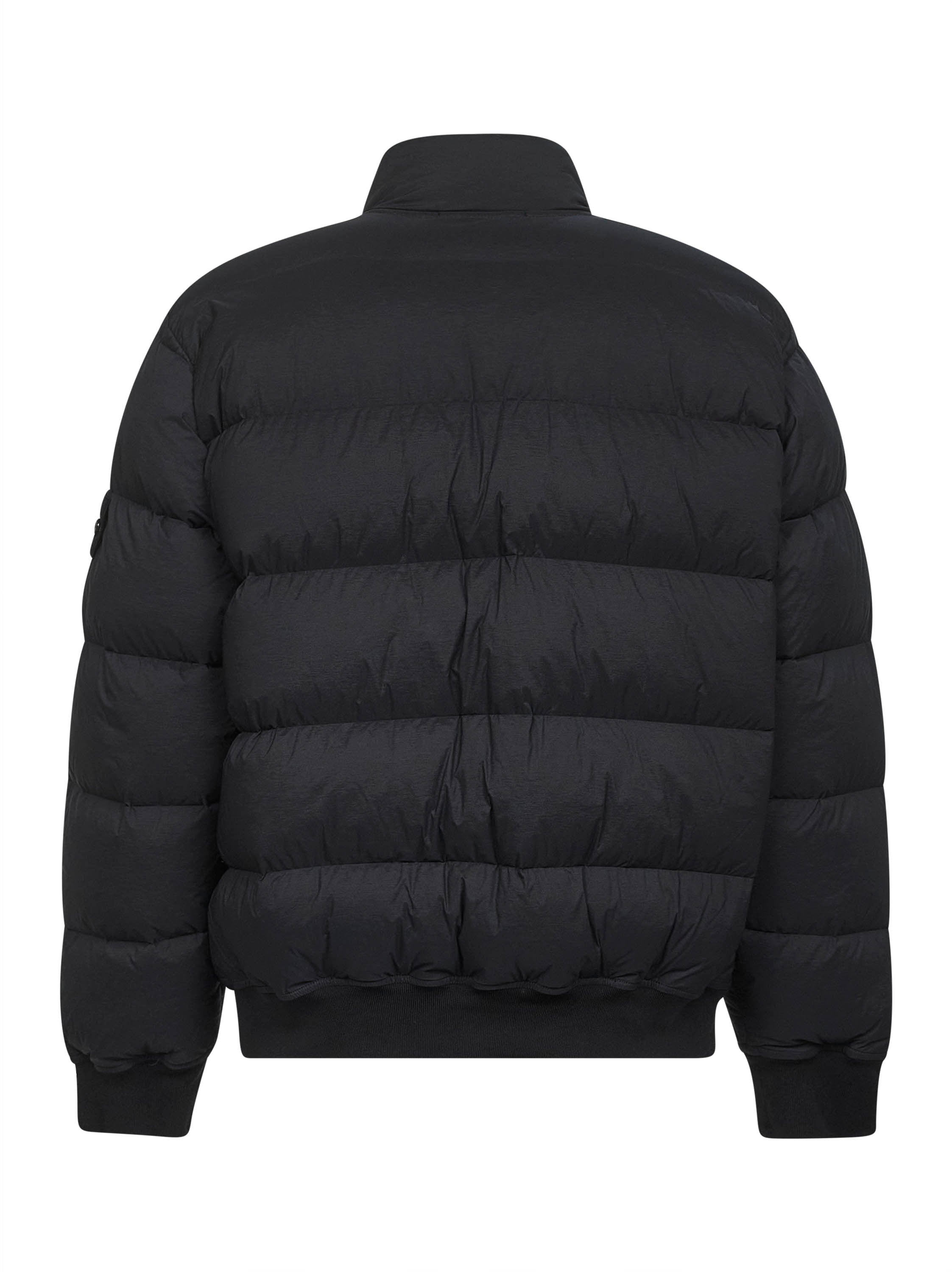 Black DOWN-TC stretch nylon down jacket - 2