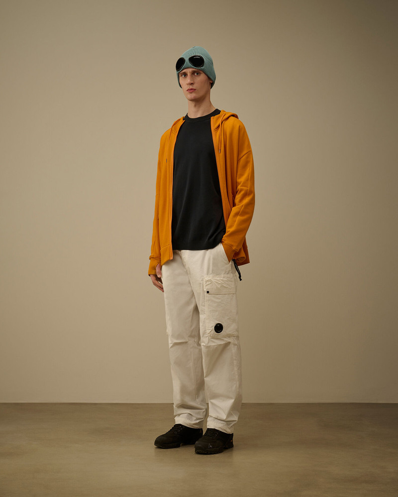 C.P. Company Cotton Crepe Crewneck Lens Sweater outlook