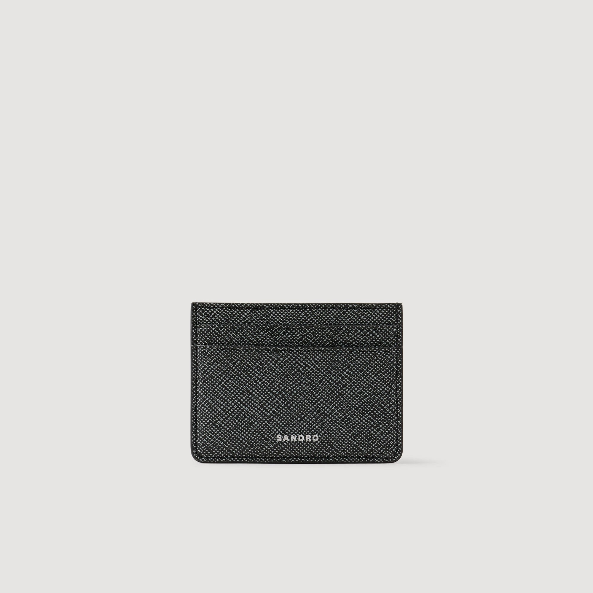 RECONSTITUTED LEATHER CARDHOLDER - 4