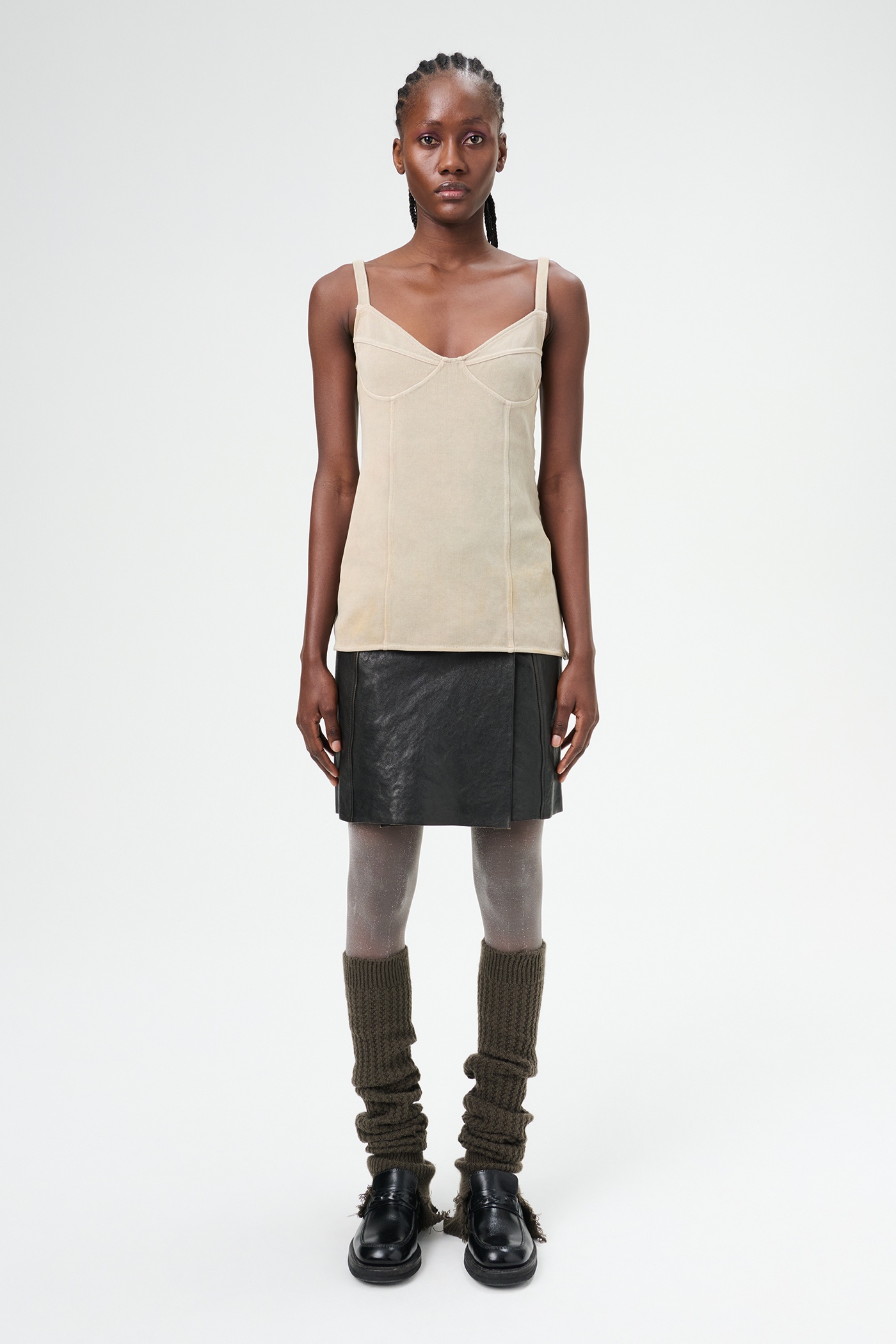 Cami Tank Attic Wash Athletic Rib - 2