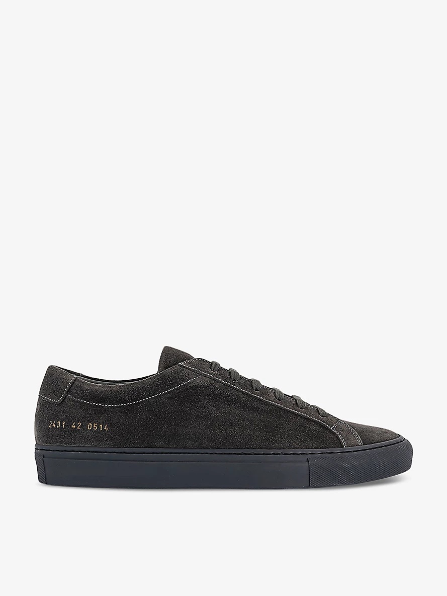 Achilles low-top suede trainers - 1