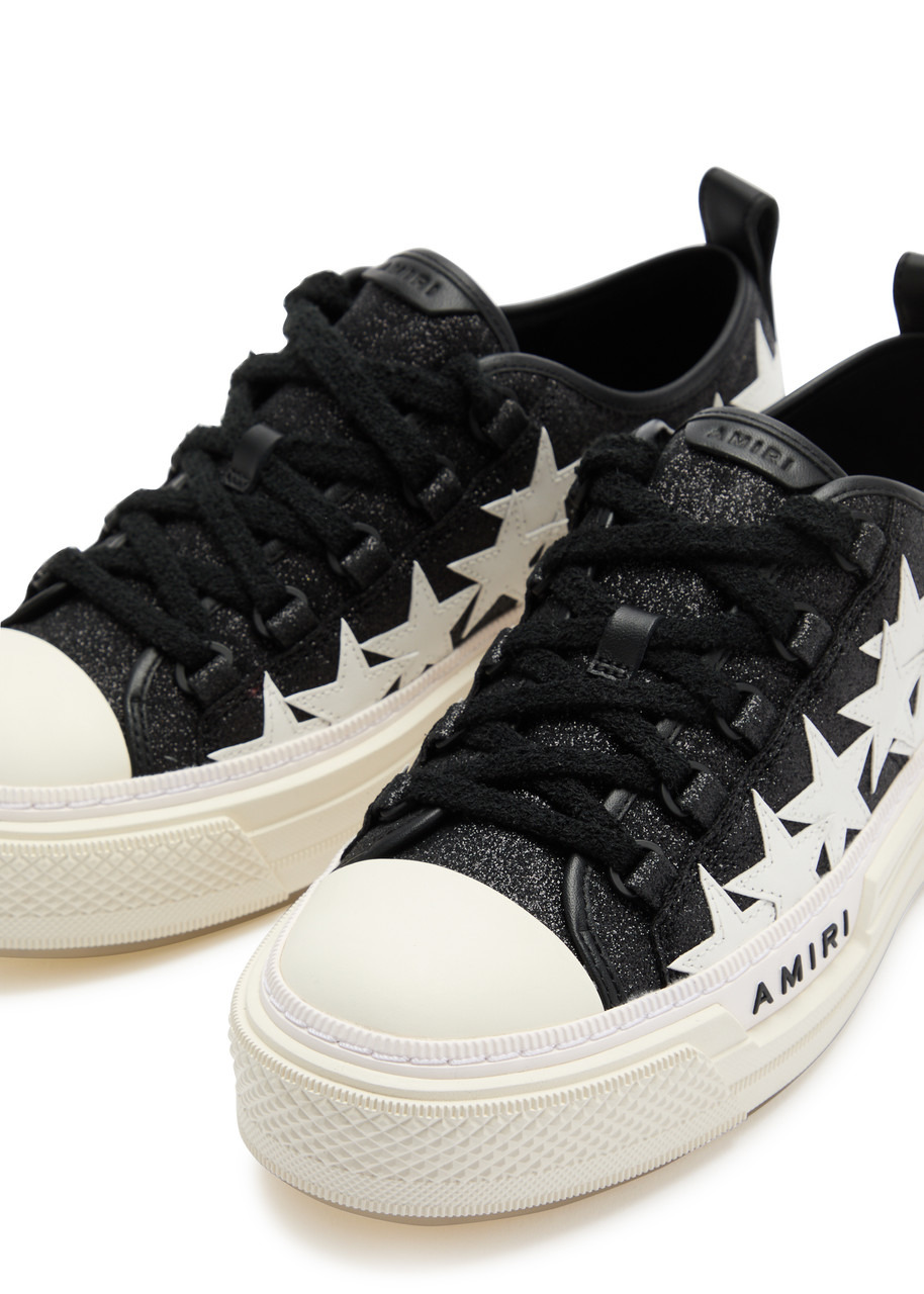 Amiri Court Low Glittered Sneakers - 3