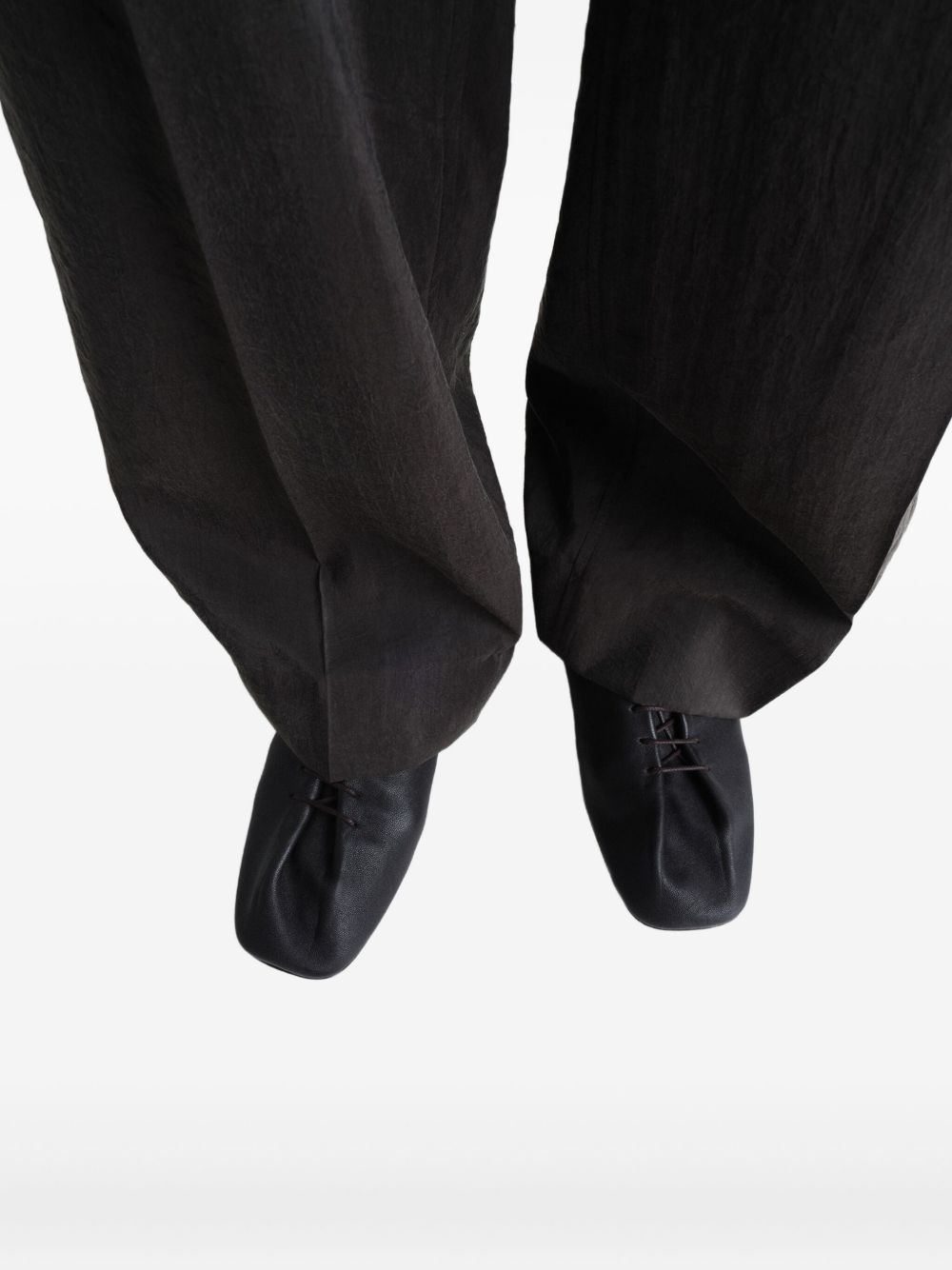 Souris leather lace-up derby shoes - 5