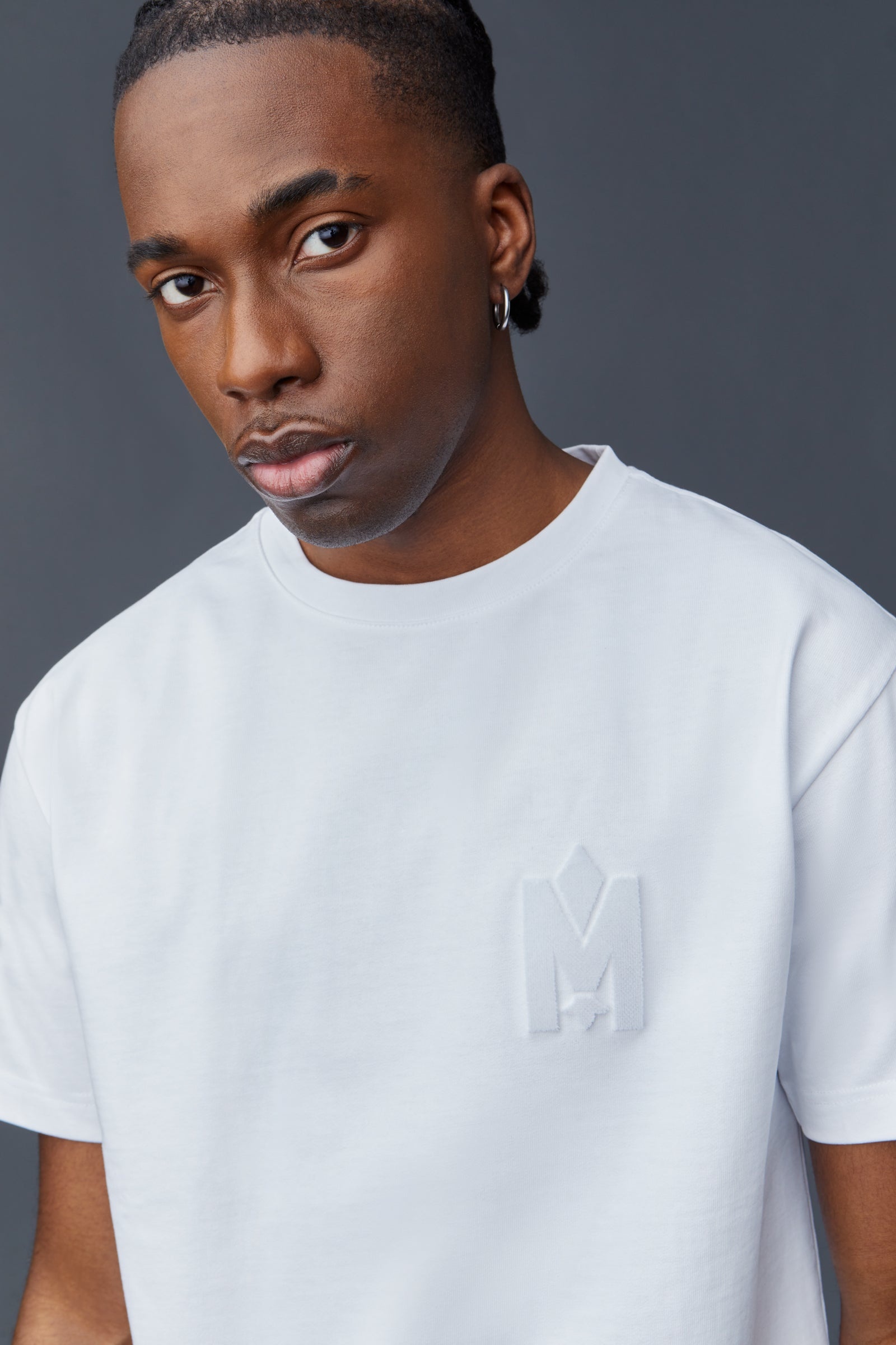 TEE Tee-shirt with velvet logo - 5