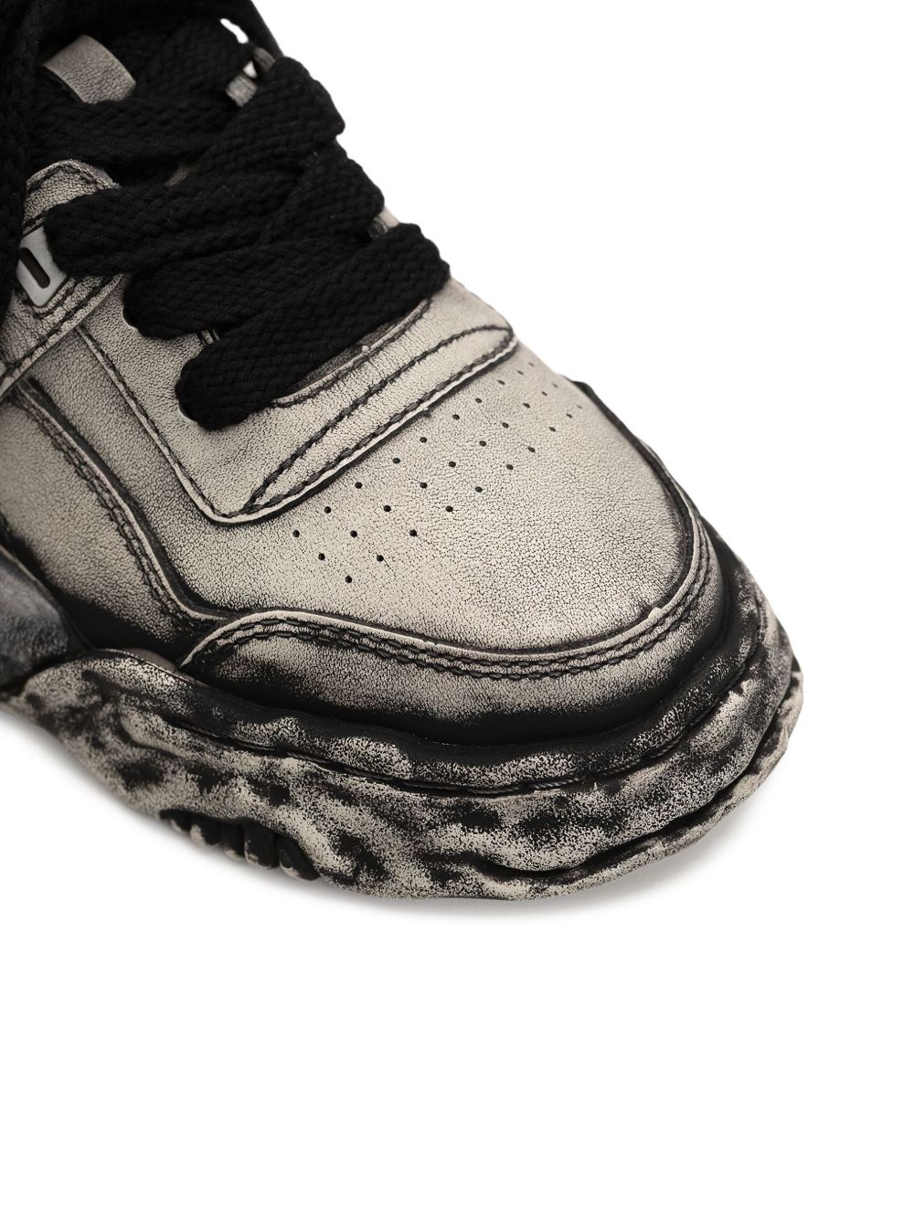 leather sneakers - 3