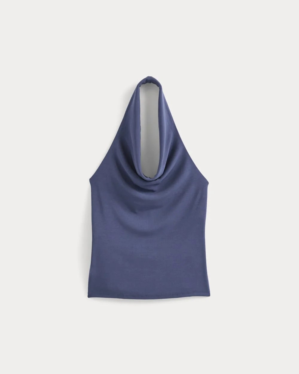 HALTER COWLNECK TOP IN BUTTERKNIT - 1