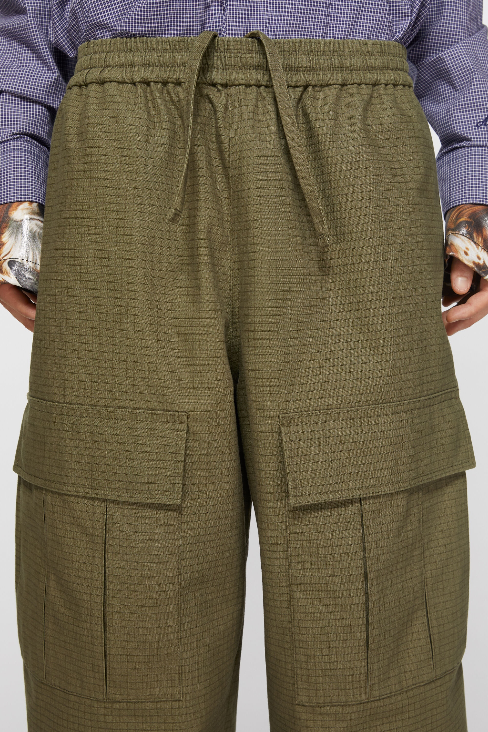 Cargo trousers - Olive green - 5