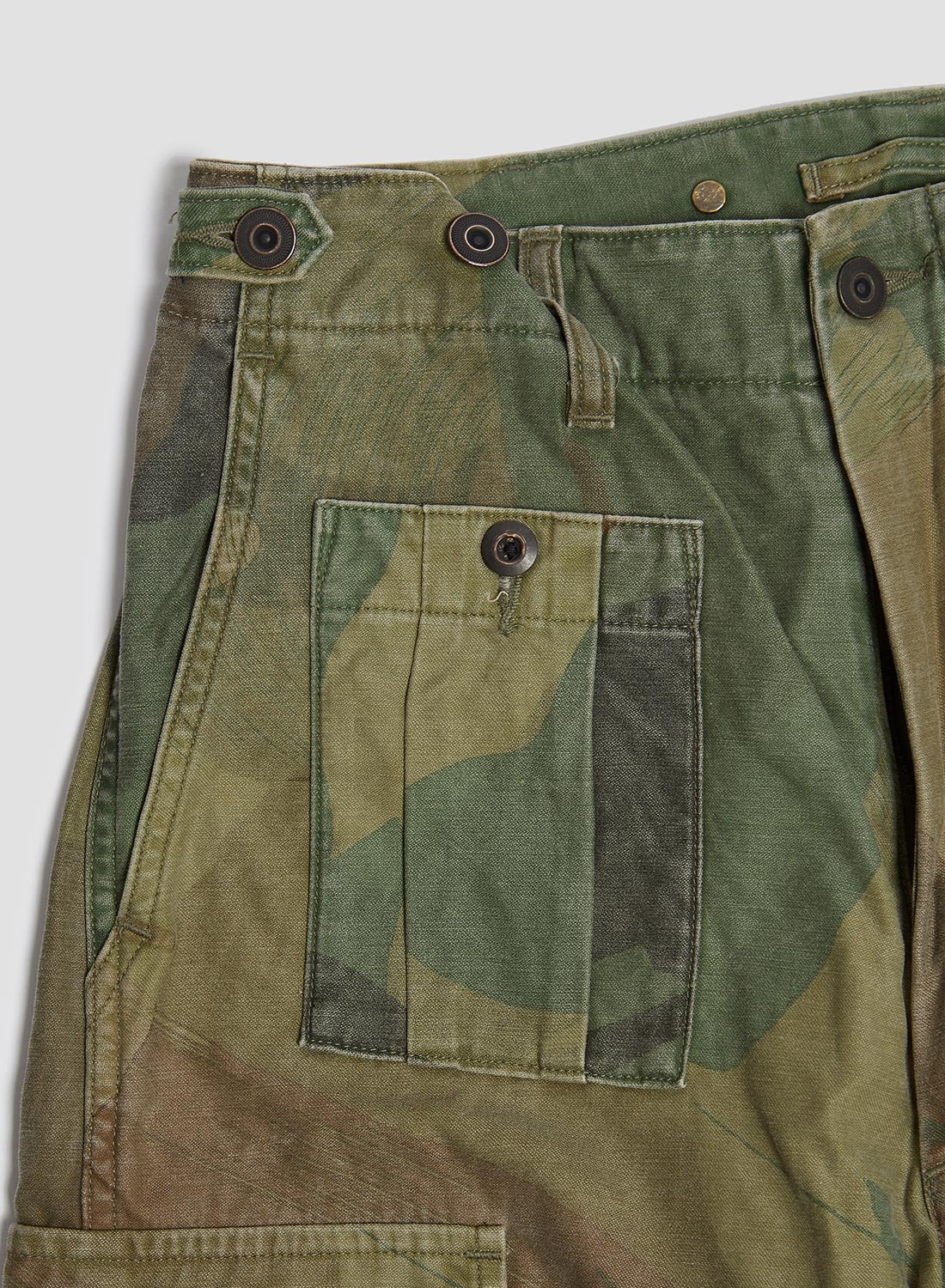 Army Cargo Pant Fade Camo in Green - 5