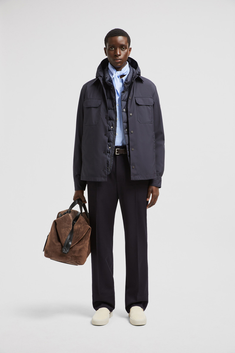 Moncler Wool Gabardine Tailored Pants outlook
