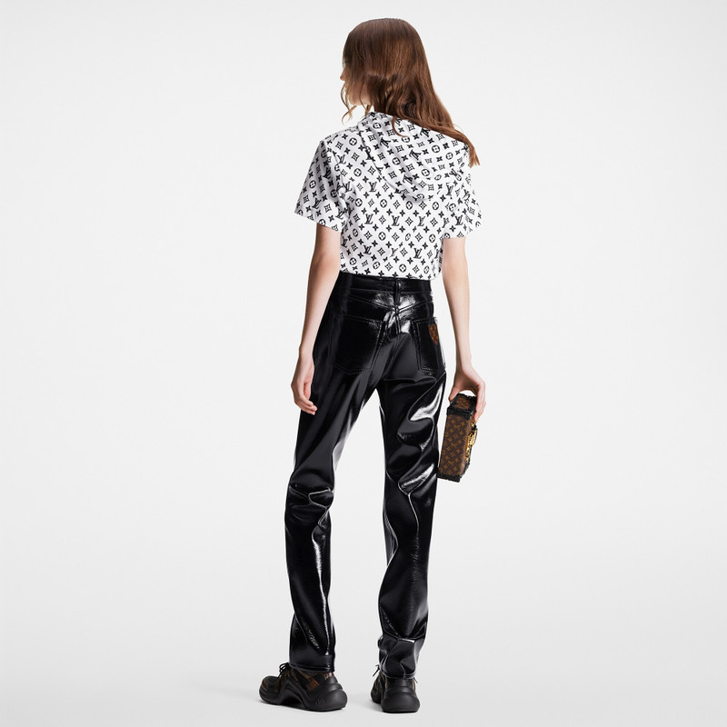 3D Monogram Hooded T-Shirt 3