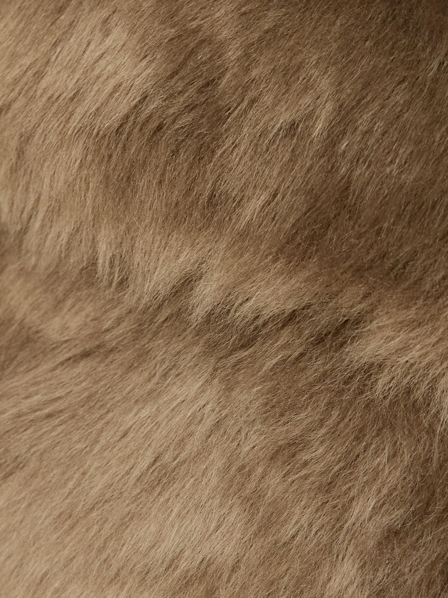 Maury shearling jacket Taupe - 6