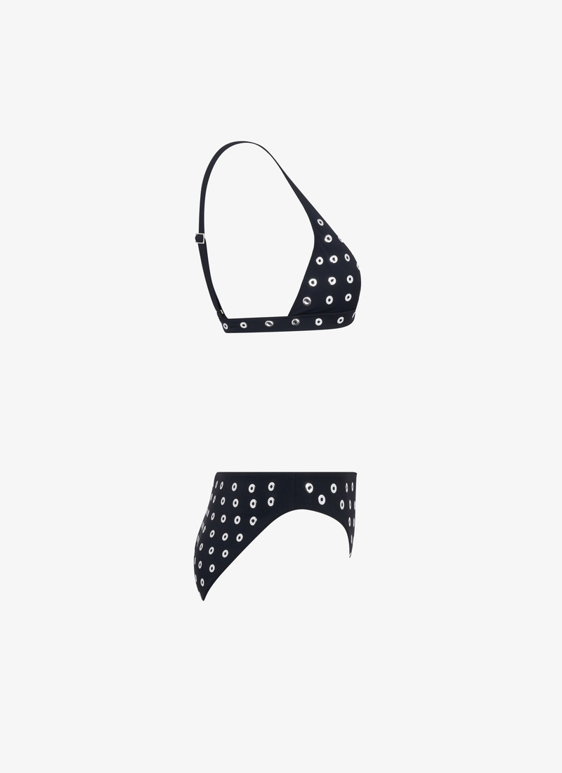 Alaïa EYELET BIKINI IN JERSEY outlook