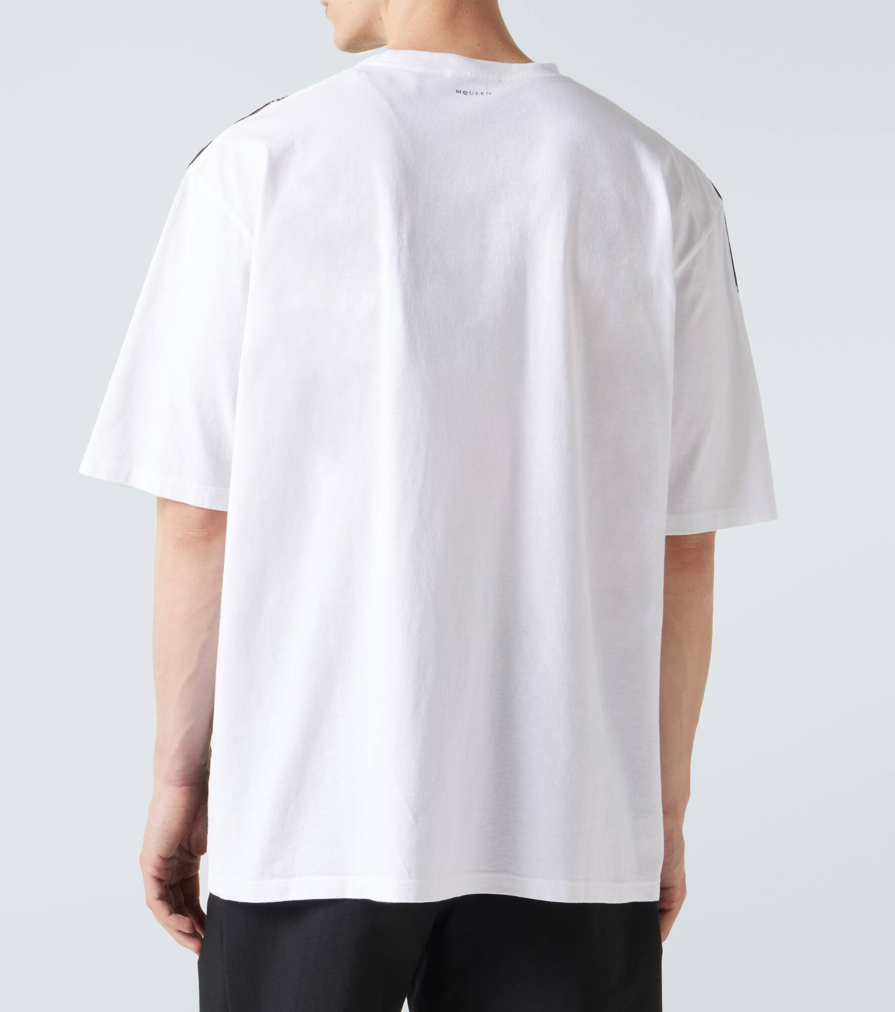 Skull printed cotton jersey T-shirt - 4