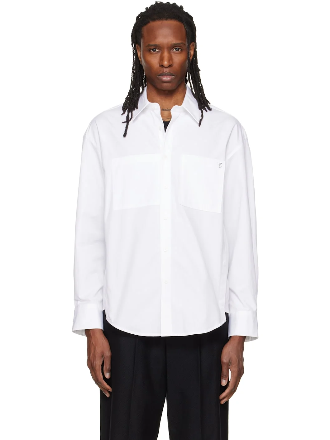 White Logo Hardware Shirt - 1