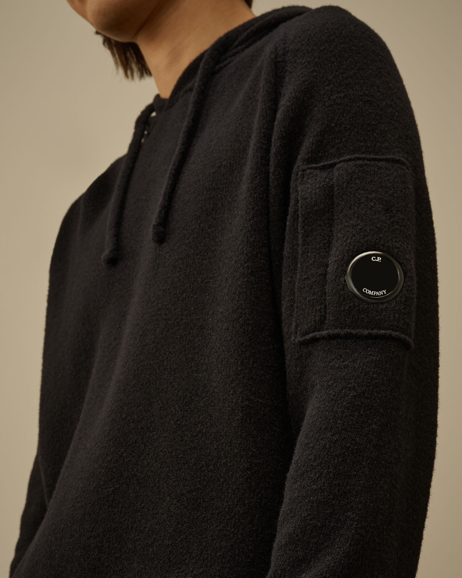 Fleece Knit Hooded Sweater - 5