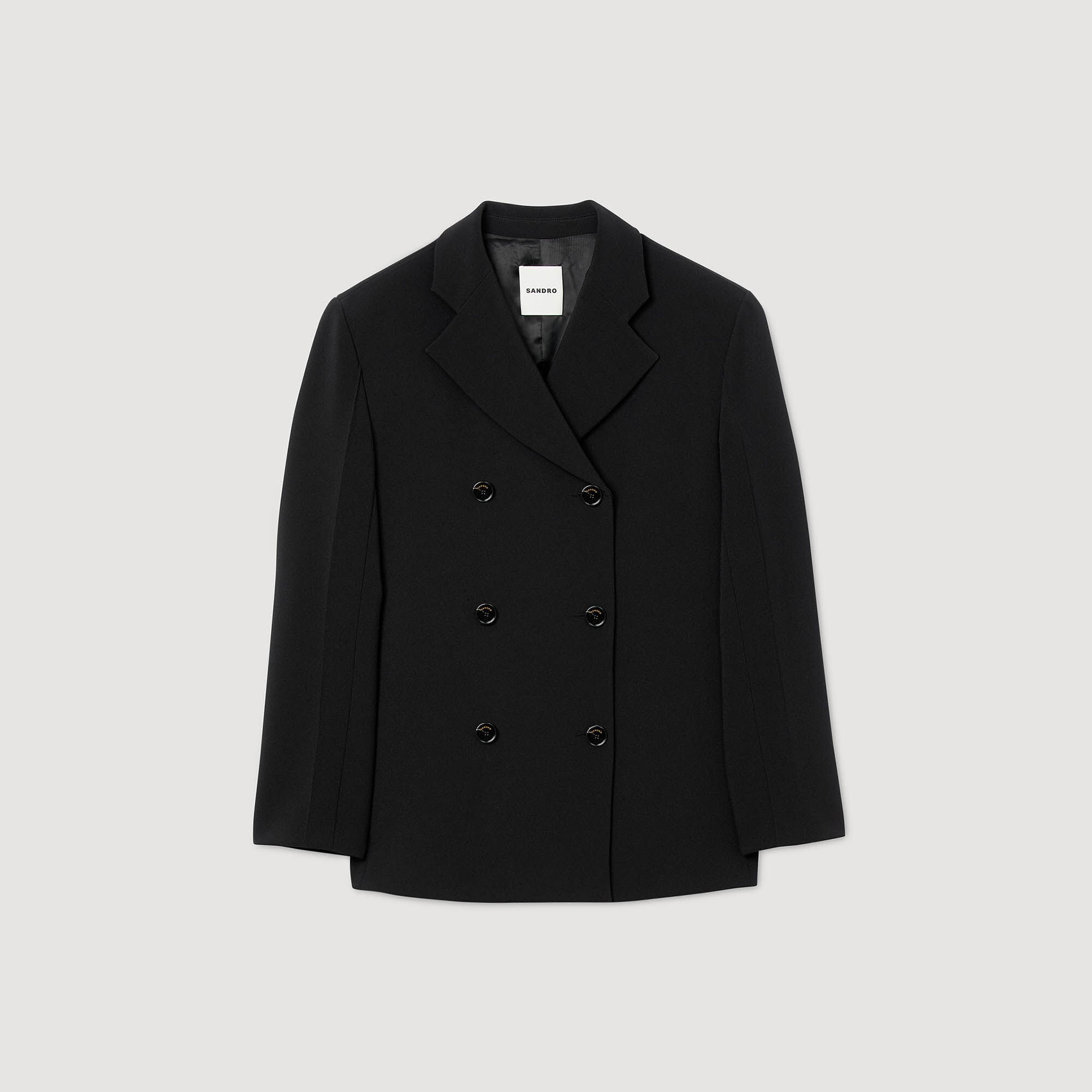 CROSSED TAILORED JACKET - 6