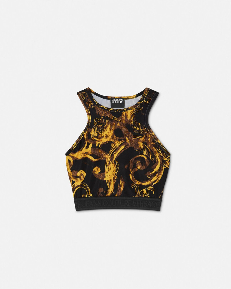 Watercolor Couture Crop Top 1