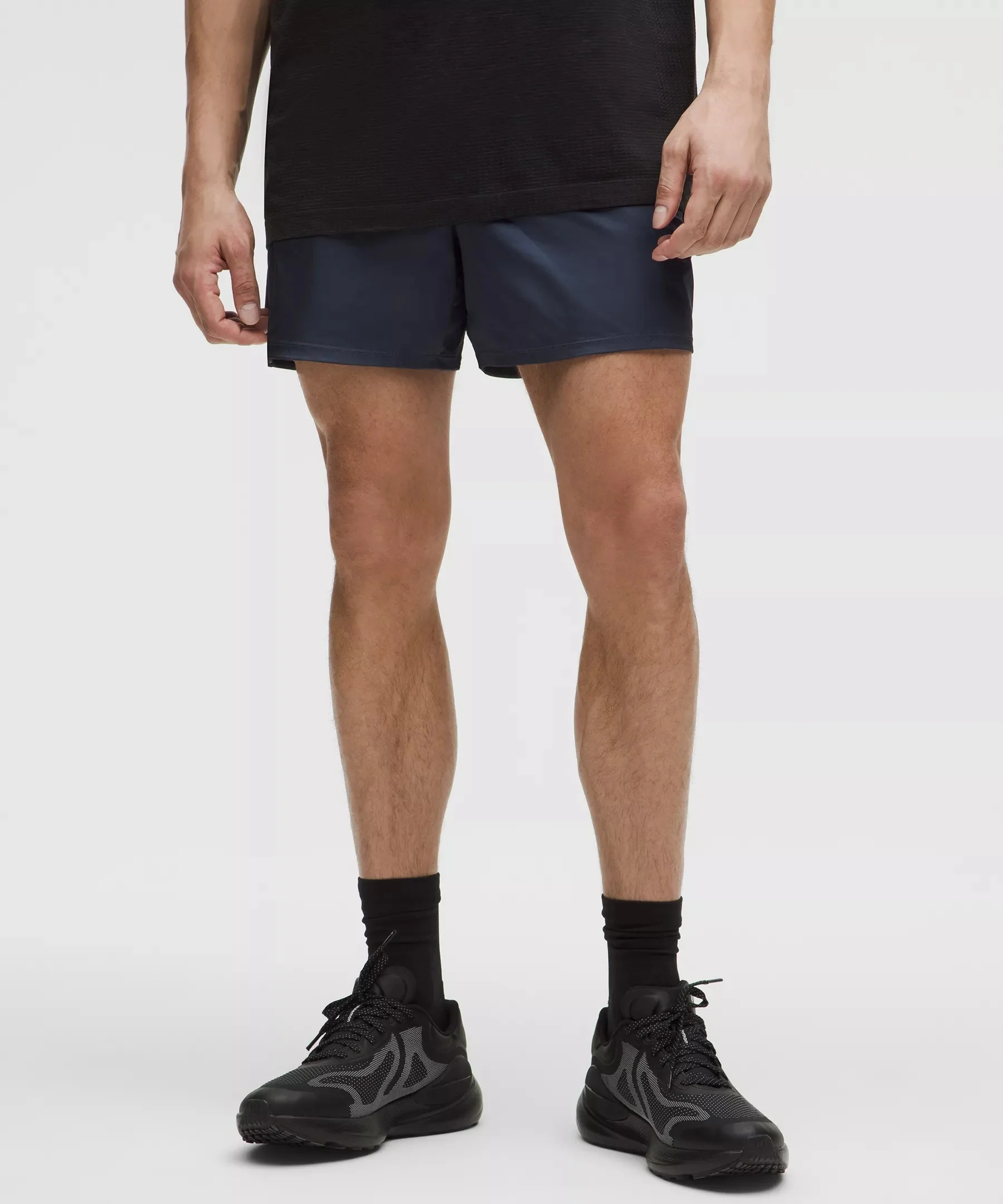 Stretch Satin Nylon Short 5" - 1