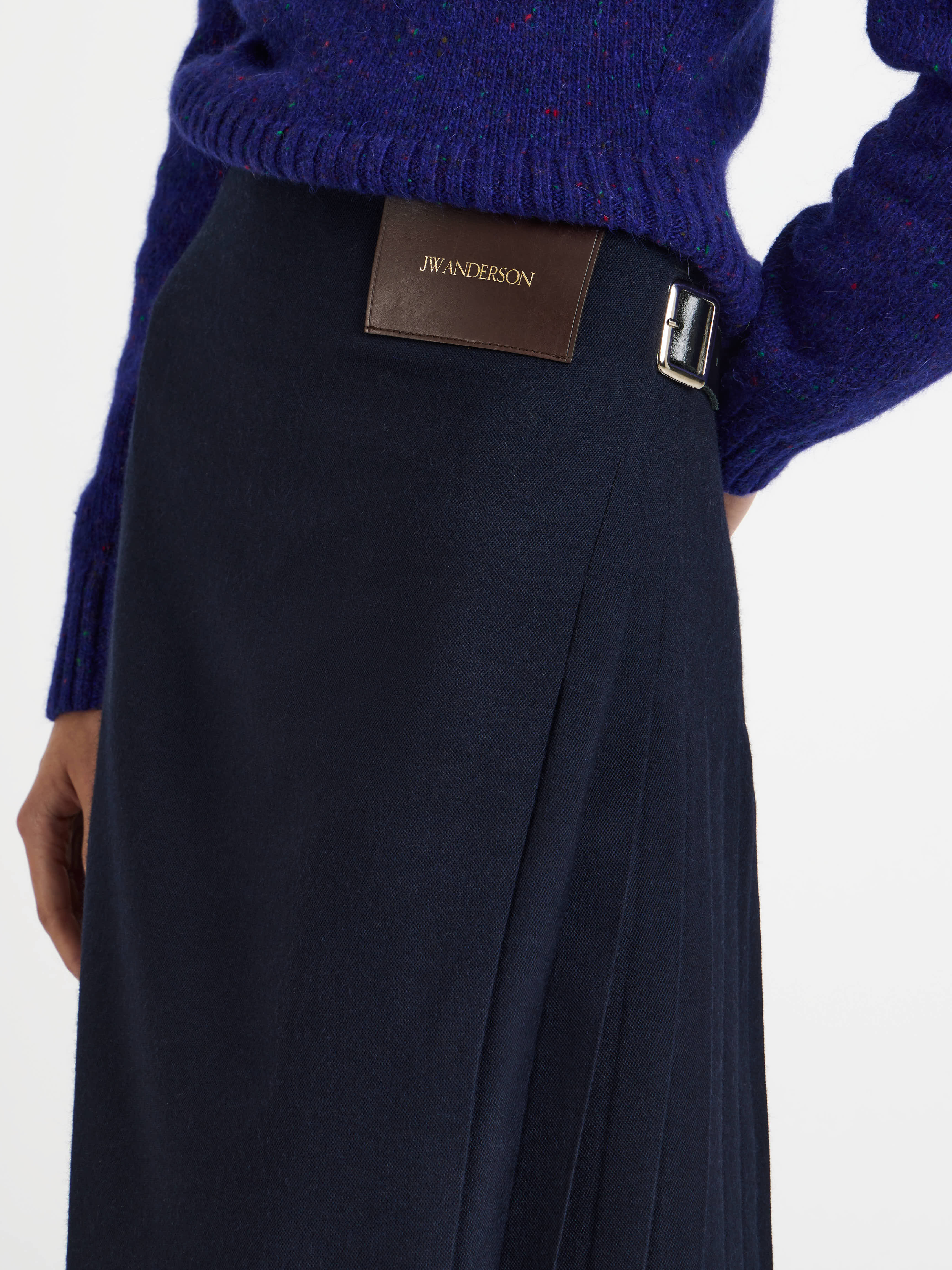WOMENS KILT IN NAVY - 6