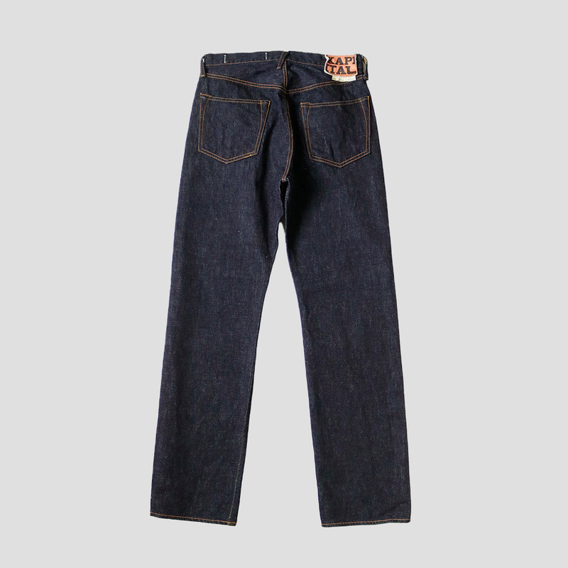 Kapital 14oz 5P DENIM STRAIGHT JEANS outlook