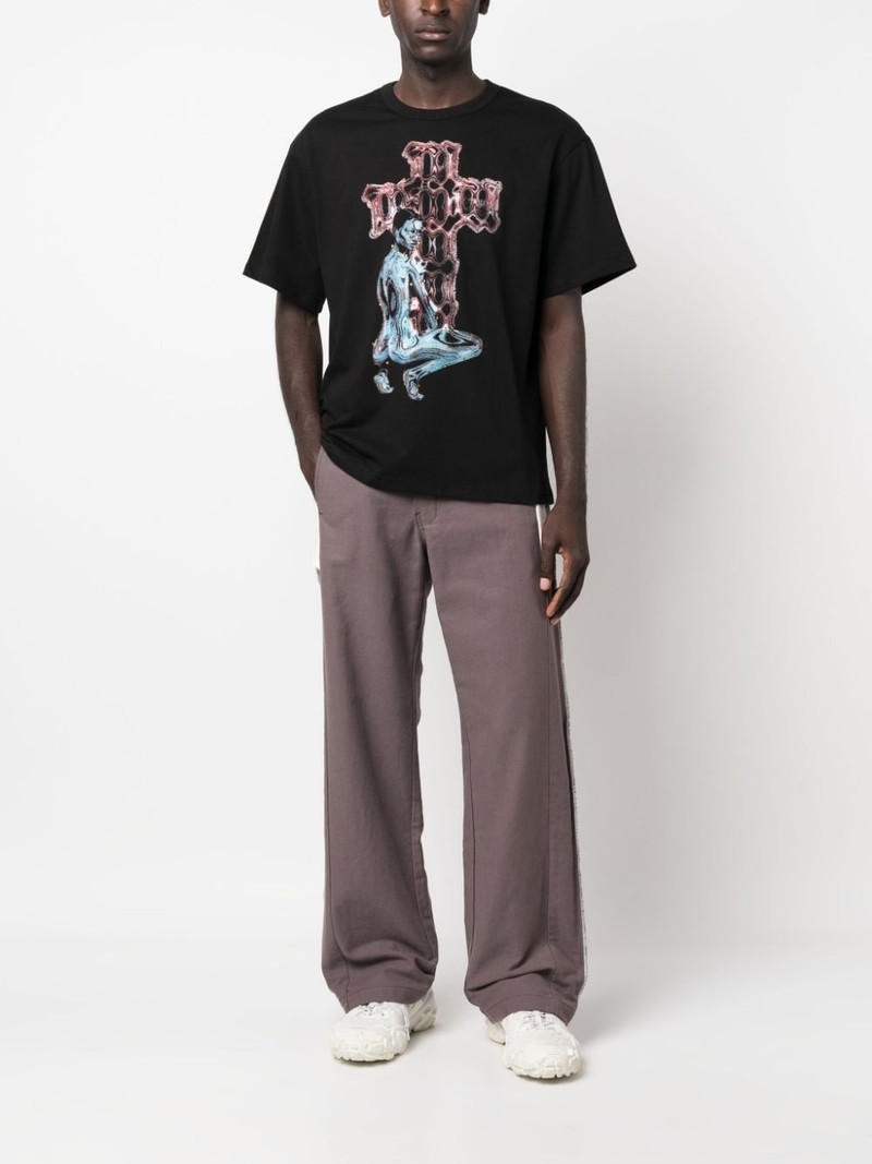 MISBHV graphic-print cotton T-shirt outlook