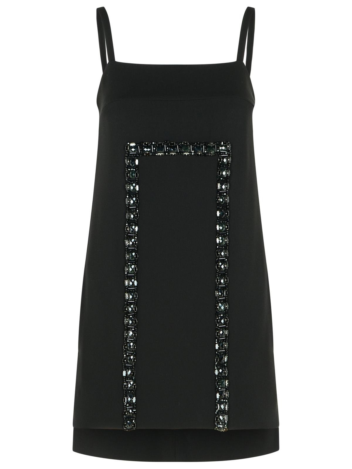 Max Mara Aversa '1234' Dress In Black Cady Women - 1